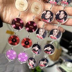 BTS CD String Pendant Keychain