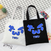KPOP LOGO Canvas Tote Bag