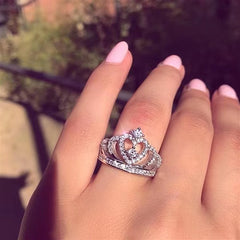 Classic Crown Shape Ring