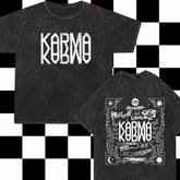 SKZ Karma TrackList Mineral Washed T-Shirt