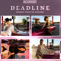 BP "DEADLINE" Tour Self-adhesive Poster Sticker