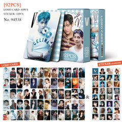 92pcs V LOMO Photocard Sticker