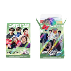 60PCS CORTIS GREENGREEN Flash Photocard Sticker