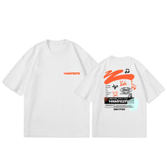 Casual Kpop Manifesto Crew Neck Top