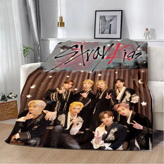 SKZ Printed Flannel Blanket