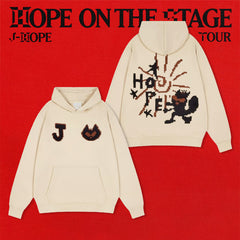 J-HOPE ON THE STAGE Printed Hoodie Top