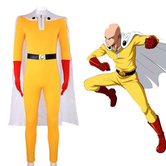 Saitama Anime Cosplay Costume Set