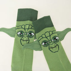 Men's Yoda Ears Calf Socks