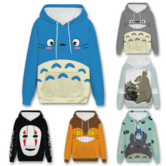 Cute Anime 3d Print Cosplay Casual Hoodie
