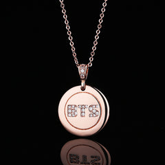 Women's Kpop Logo Collarbone Chain