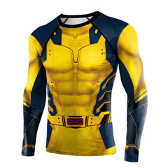 Men's Deadpool Wolverine 3D Printed Fitness T-Shirt