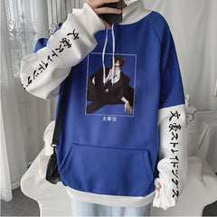 Men's and Women's Anime Dazai Pullover Hoodie