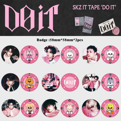 SKZ Album DO IT Badge Pendant