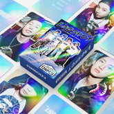 124PCS LNGSHOT Holographic Photocard Sticker