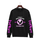 Casual Volleyball High School Crew Neck Sweatshirt
