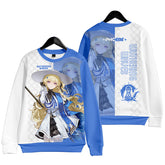 Unisex Game Digital Print Crew Neck Sweatshirt