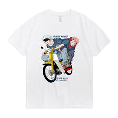 Trendy Unisex Anime Pattern Casual T-shirt