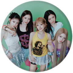 KiiiKiii "FAN CONCERT" Badge Mirror Keychain