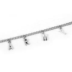 Kpop ARMY Letter Bracelet
