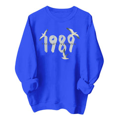 Women's Taylor 1989 Print Crew Neck Sweatshirt