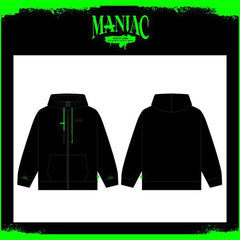 Unisex Kpop MANIAC Letter Printed Hoodie Pants