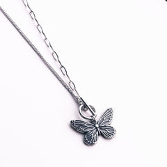 HARUTO Butterfly OT Chain Necklace
