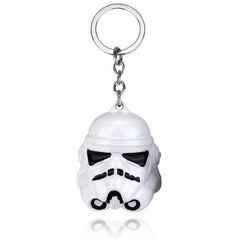 Trendy Comic Helmet Keychain Pendant