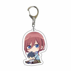 Acrylic Double-sided Transparent Keychain Pendant