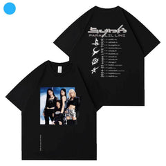 SYNK: PARALLEL LINE Tour Printed Short-sleeved T-shirt