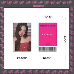 BABYMONSTER Album DRIP PhotoCard