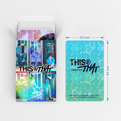 60PCS SKZ THIS & THAT Heart Holographic Photocards