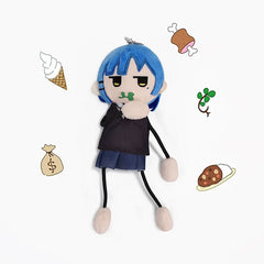 Bocchi Ryo Cotton Doll Keychain Pendant