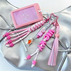 IVE Card Holder Pendant Bag Charm