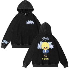 Vintage SKZ STAY in Our Little House Washed Hoodie