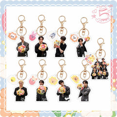 SK 5th Anniversary Acrylic Keychain Pendant