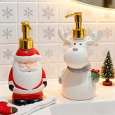 Santa Claus Hand Sanitizer Pressing Bottle Decoration