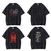 BANGTAN ARIRANG Logo Cotton Washed T-Shirt