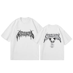 KPOP Evil Cartoon Logo Cotton T-Shirt