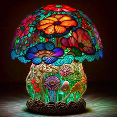 Colorful Mushroom Lamp Ornament