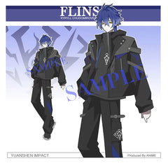 FLINS Cosplay Trench Coat Jacket Pants