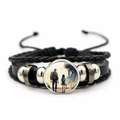 Versatile Game Leather Bracelet