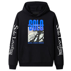 Unisex Manga Pattern Loose Hoodie