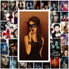 50 Tvd Graffiti Stickers