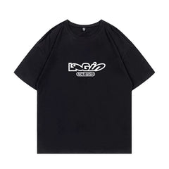 NCT WISH LOGin Casual Crew Neck T-shirt