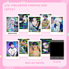SKZ Polaroid Flash Photocard 9PCS
