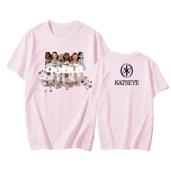 KPOP Pattern Printed Short Sleeve Tee