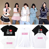 NOT CUTE ANYMORE Print Cotton Shirt Top