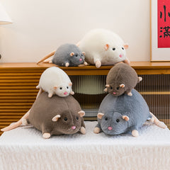 Fancy Rat Plush Toy Ornament Doll