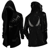 Unisex Casual Venom Cosplay Trench Coat