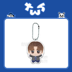 TWS Plush Doll Acrylic Pendant Set